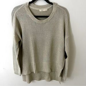Elbow Patch Sweater, Taupe